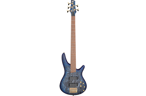 Ibanez SR305EDX-CZM Electric Bass Cosmic Blue Frozen Matte image 2