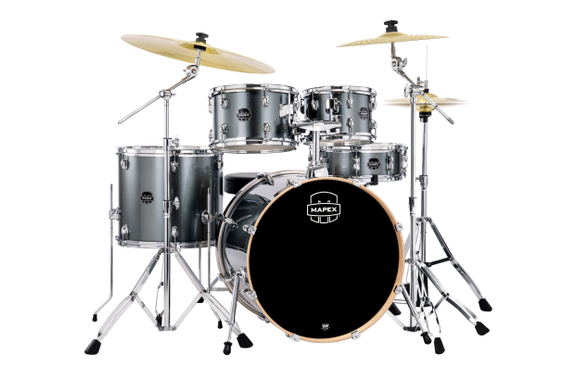 Mapex Venus Stage Drumkit Steel Blue Metallic Starter Set image 2