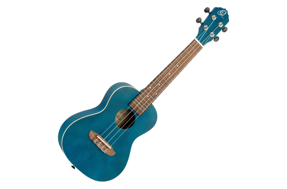 Ortega RUOCEAN Set Ukulélé Concert Bleu Satin image 2