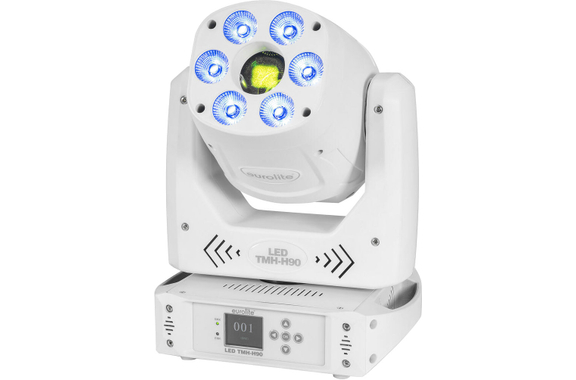 Eurolite LED TMH-H90 Hybrid Moving-Head Spot/Wash COB White image 2