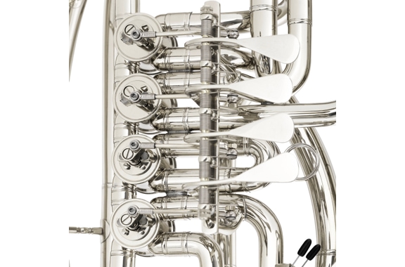 Cerveny CEP 931-4T Bb-Bariton Neusilber Gelakt image 2