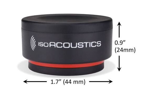 IsoAcoustics ISO-PUCK mini Akustik Entkoppler 8er Set image 2