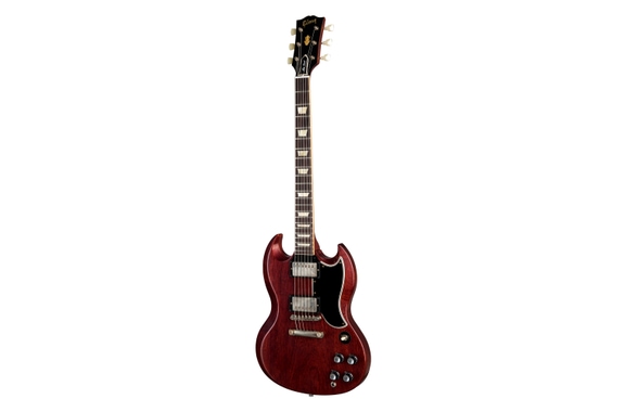 Gibson 1961 Les Paul SG Standard Reissue Stop Bar Cherry Red image 2