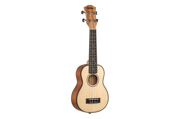 Cascha Soprano Mahogany Ukulele Set image 2
