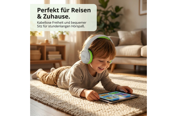 Classic Cantabile KKH-20B Auriculares Infantiles Gris image 2