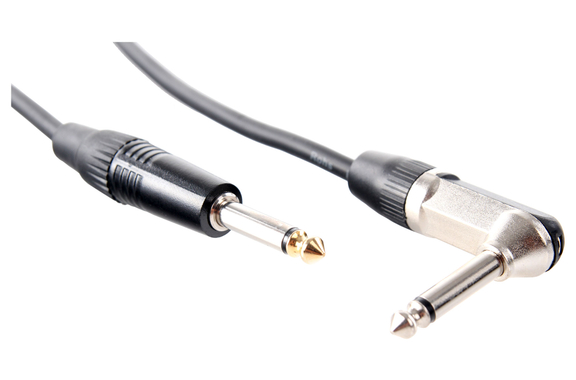 Pronomic Stage INST-A-10 Angled Jack Cable 2x Set 10m, 1.5mm image 2