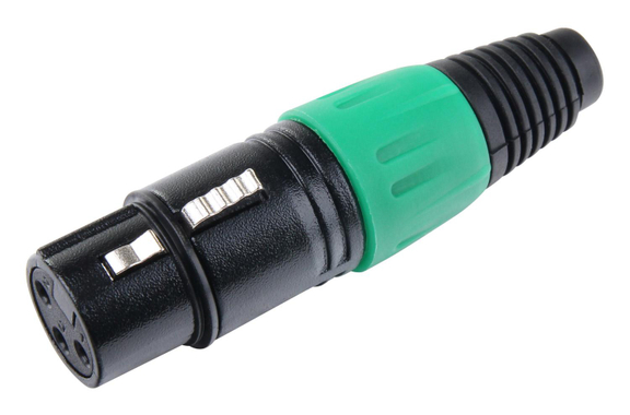 Pronomic XFXMPLUG Color XLR Stecker female/male - 2x 5er Pack image 2