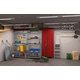 Stagecaptain WBR-175 SR Werkbankregal mit Holzböden Silber 4x Set