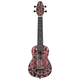 Ortega K2SS-RKC Keiki Superscale Ukulele Pack Red Kaleidoscope