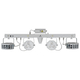 Eurolite LED KLS Laser Bar FX-Lichtset bianco