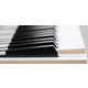 Classic Cantabile UP-1Plus SM Piano Vertical E Negro Mate Set