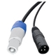 Pronomic Stage PPD-20 Câble Hybride Powerplug/DMX