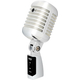 Pronomic DM-66S Microphone Dynamique Elvis Argent/Blanc Set
