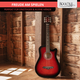 Rocktile WSD-5C-RDB Slim Line Westerngitarren Set Redburst