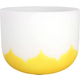 Cuenco de Cristal Sela SECLU12E Lotus 12" Nota E (432 Hz) Amarillo