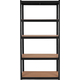 Stagecaptain Heavyrack Lager-Eckregal Extended Set Schwarz