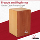 XDrum Cajon Primero Sapeli incl. escuela de cajón y funda