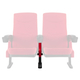 Stagecaptain Movieking Verbindungselement rot
