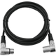 Cable XLR Angular Omnitronic 3 polos 3m 90° negro
