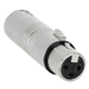 Adaptador Pronomic AD-XF3XM5 3 polos XLR hembra / 5 polos XLR macho