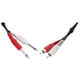 Pronomic J4RC-6 audiokabel stereo 6,3 mm klink/cinch 6 m