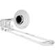 Classic Cantabile MardiBrass Kunststoff Bb/F-Quartposaune silber