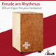 XDrum CP-482 Cajon Peruana Hardwood Set inkl. Cajonschule