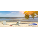 Stagecaptain BM-160 GY/OG Esterilla de Playa "Layla" Set de 2