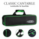 Classic Cantabile Lightweight Case for Flute Green