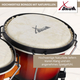 XDrum Bongos Club Vintage Sunburst