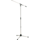 K&M 210/2 Verchroomde Microfoonstandaard Set incl. Tas