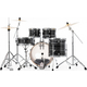 Pearl Export EXX705NBR/C778 Drumkit Graphite Silver Twist Set mit Taschen