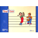Set de Educación Musical Temprana Sonor con Cuaderno Tina y Tobi, Glockenspiel NG 10, Bolsa Azul para Partituras y Lápices