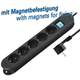 MaxTrack NV 57-3 Ciabatta Multipresa 5 Prese Nera