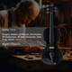Classic Cantabile VP-100BK 4/4 Violinenset Schwarz