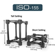 IsoAcoustics ISO-155 Paire de Supports d'Isolation