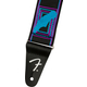 Fender Tracolla Neon Monogrammata Viola e Blu