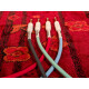 Pig Hog Hex Series Silent Kabel 5,6m Winkel Grey