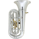 Classic Cantabile KT-20GD MardiBrass Tuba In Plastica In C Argento
