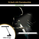 Showlite KW LED Pianoleuchte Schwarz