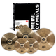 Meinl Pure Alloy Custom Medium Thin Expanded Set + Beckentasche