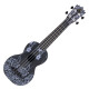Classic Cantabile BeachBuddy Black Beauty, Ukulele Soprano ABS