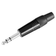 Pronomic JPLUG Zwarte Stereo Jackplug 5 Stuks