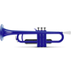 Classic Cantabile KTP-30BU MardiBrass Kunststoff Bb-Trompete Blau