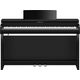 Yamaha CLP-825 PE Digitalpiano nero lucido Set