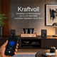 Bennett & Ross TA-70 HiFi Stereo-Verstärker im Röhrendesign Champagner