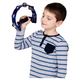 3-Piece Set XDrum TM-1 Hand Tambourine Blue