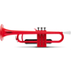 Classic Cantabile KTP-30RD MardiBrass Kunststoff Bb-Trompete Rot