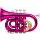 Classic Cantabile Brass TT-400 Bb-Taschentrompete pink