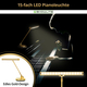 Showlite WW LED Pianoleuchte Gold Hochglanz